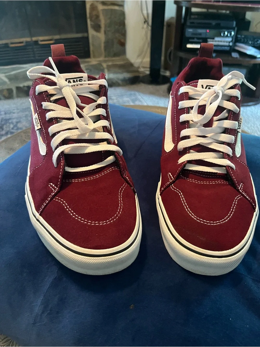 Vans Men's Filmore Sneakers in Port Royale White